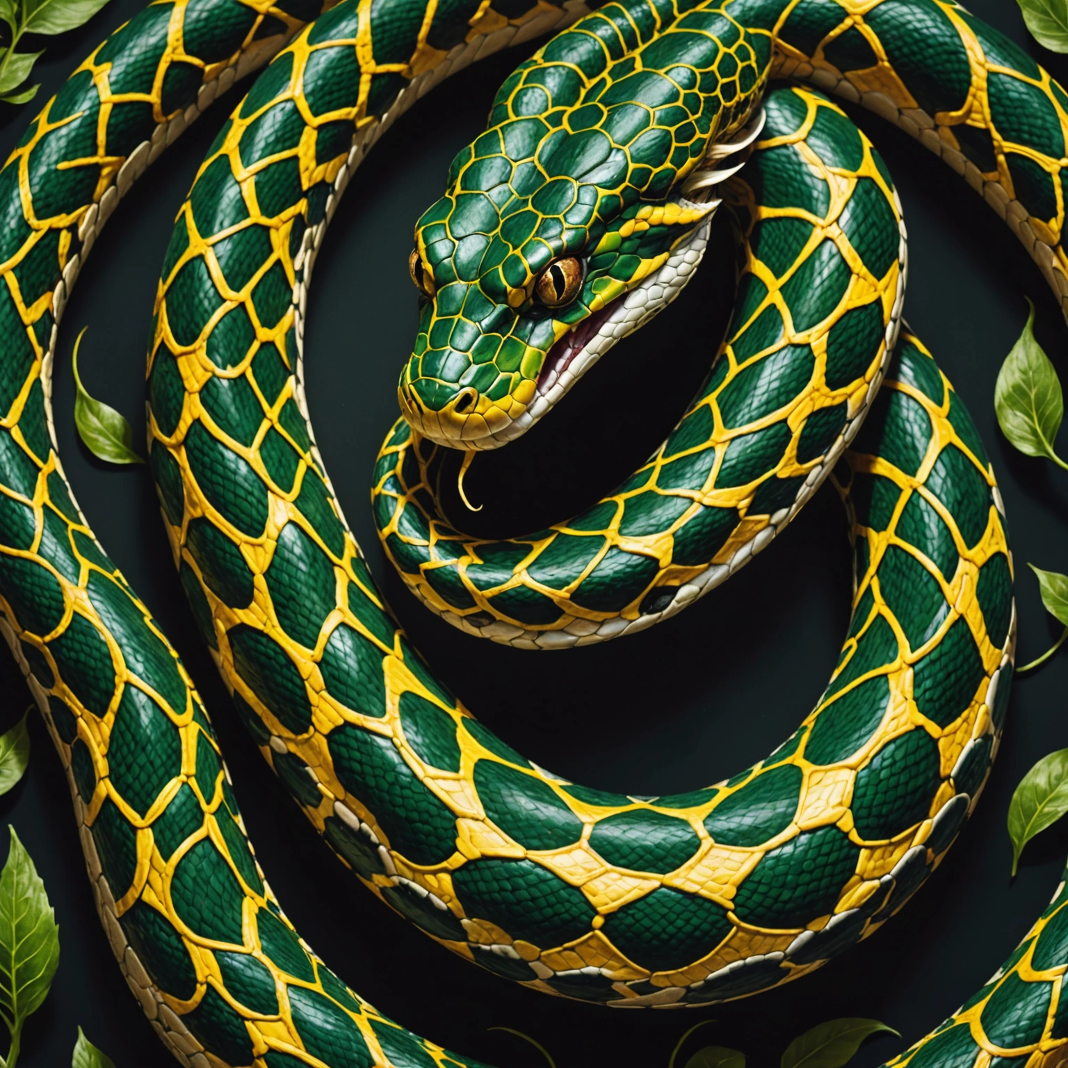 Искусство рисования: как создать по-настоящему красивое изображение змеи