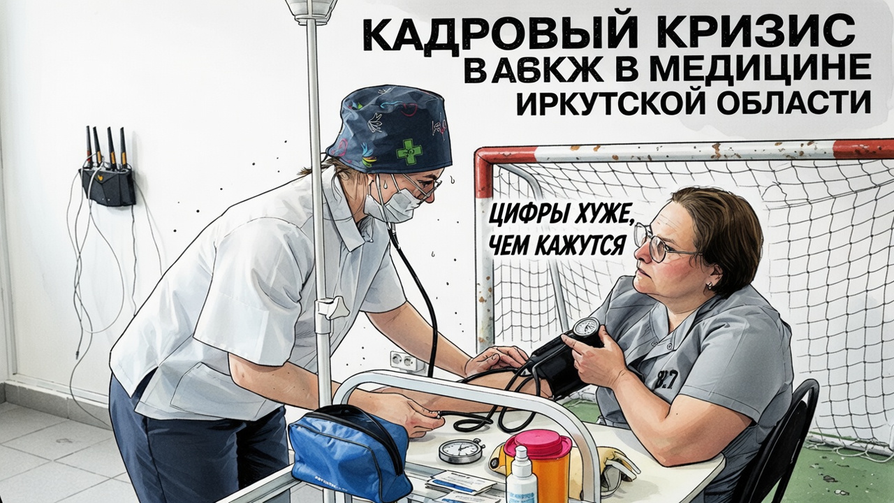 Кадровый кризис в медицине Иркутской области. Цифры хуже, чем кажутся