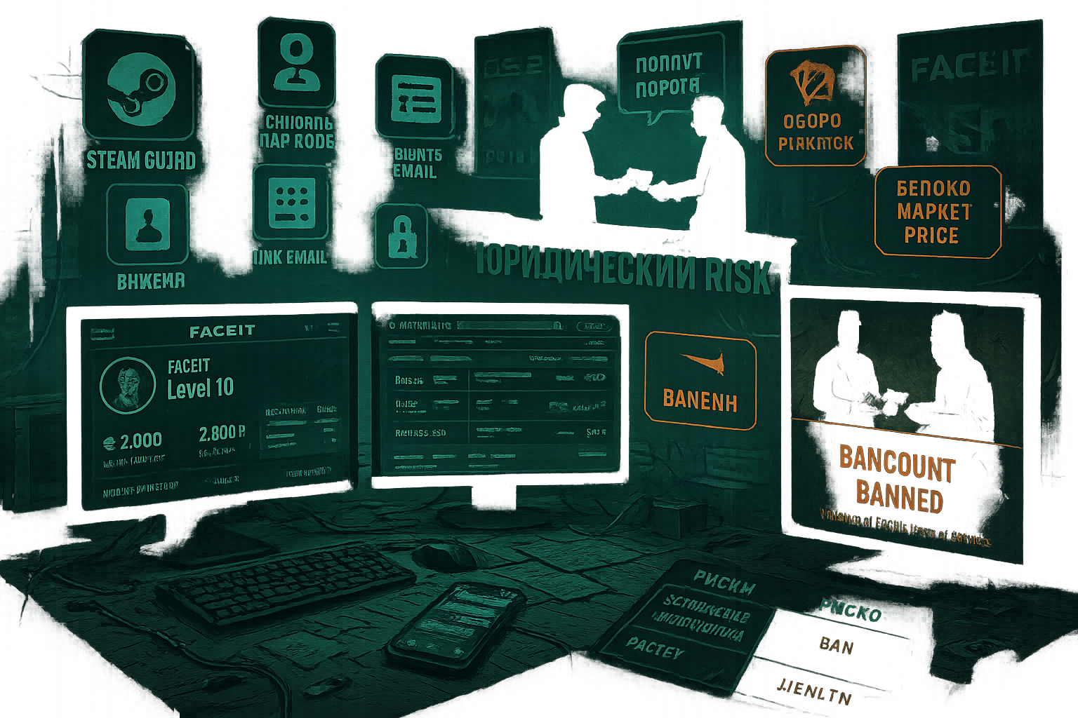 Как безопасно покупать, продавать и обменивать аккаунты Faceit: что важно знать о легальности и защите пользователя