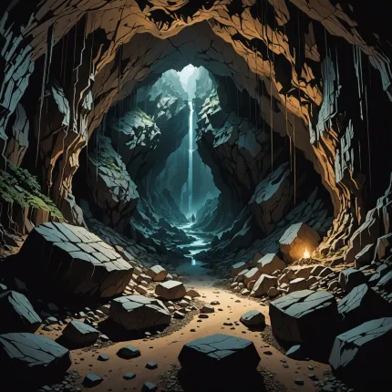 Пещера: Погружение в мир темноты и капель