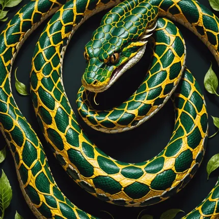 Искусство рисования: как создать по-настоящему красивое изображение змеи